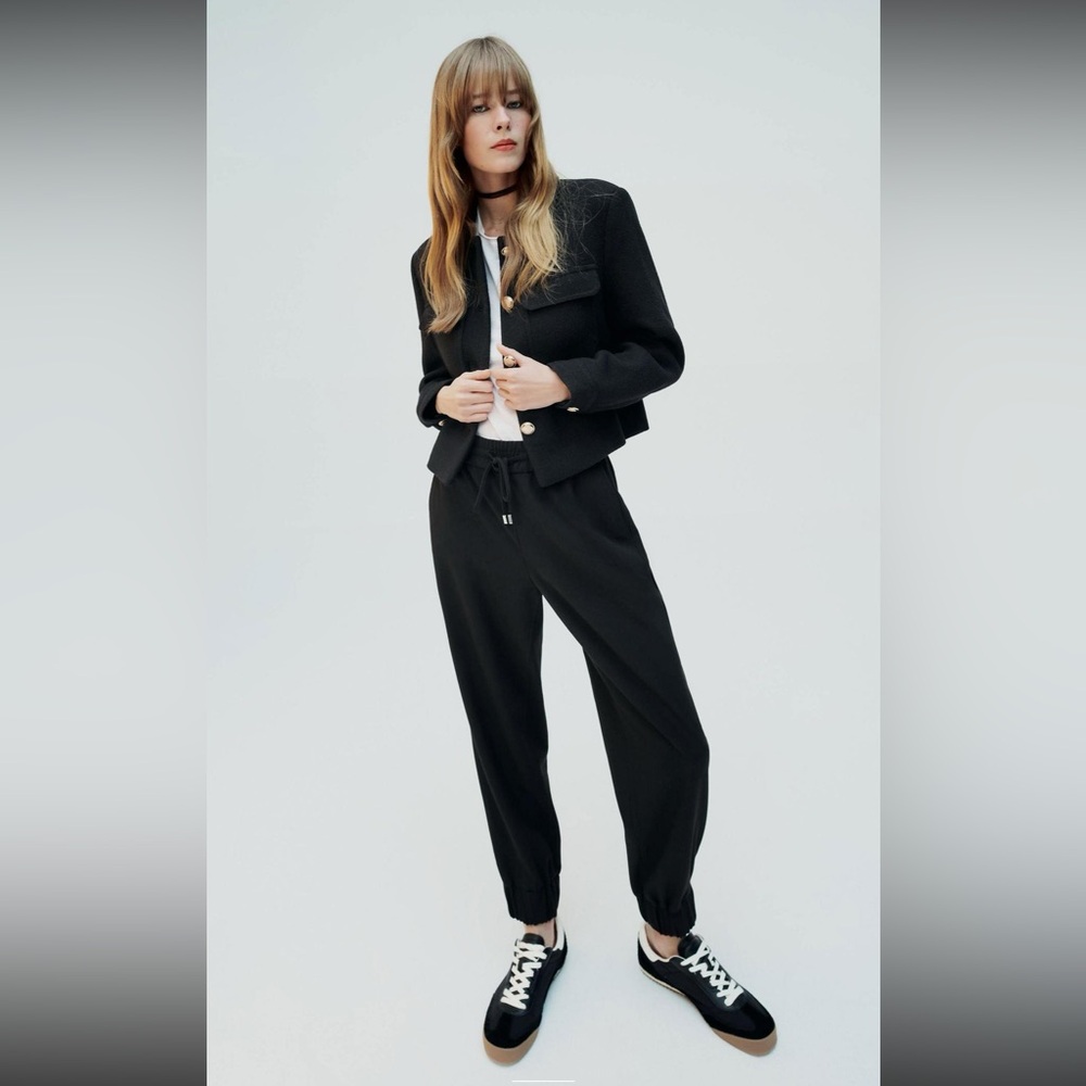 Zara Black Jogger Pant - NTW